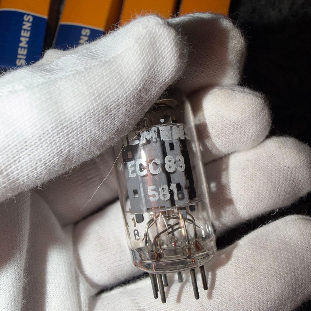 Siemens ECC83 真空管 4本セット