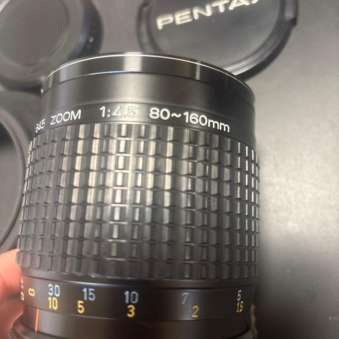 smc PENTAX 645 ZOOM 1:4.5 80〜160㎜レンズ