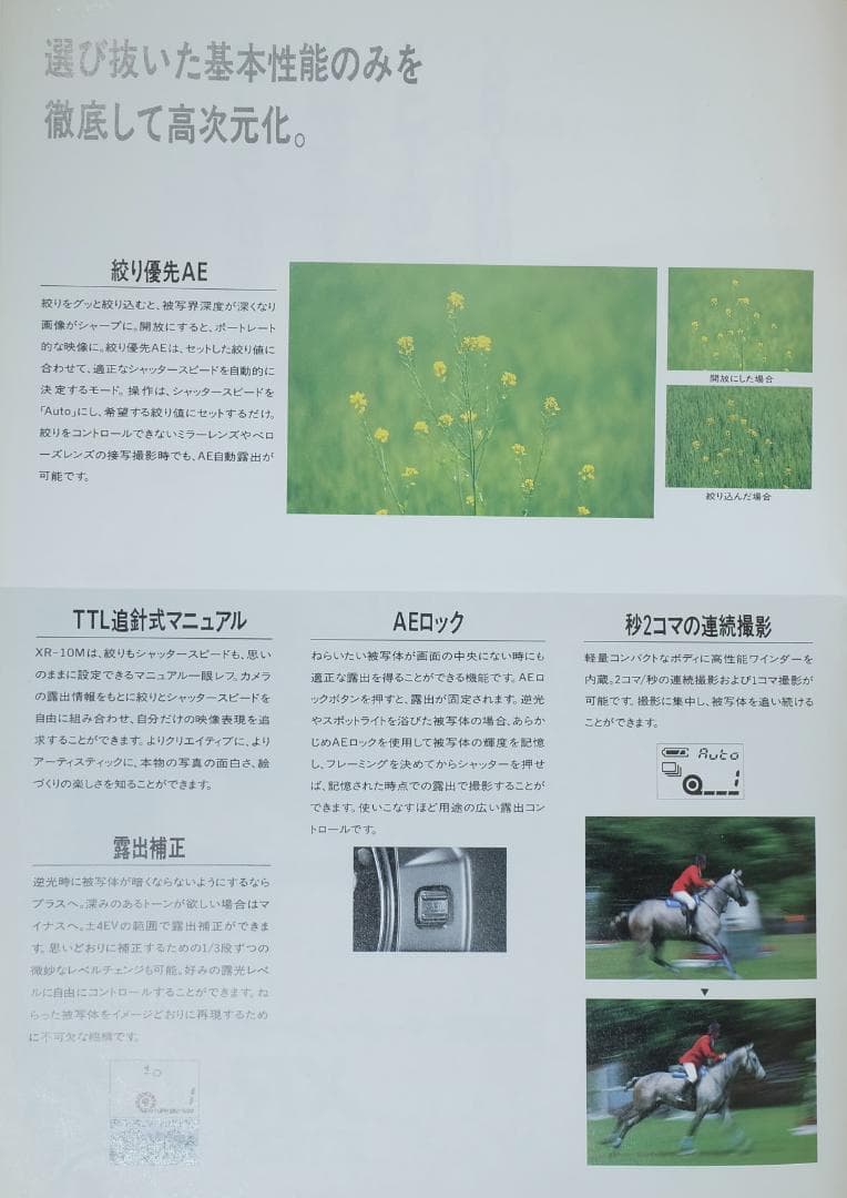 RICOH XR-10M フィルムカメラ、タムロン35-210mm、ストロボ
