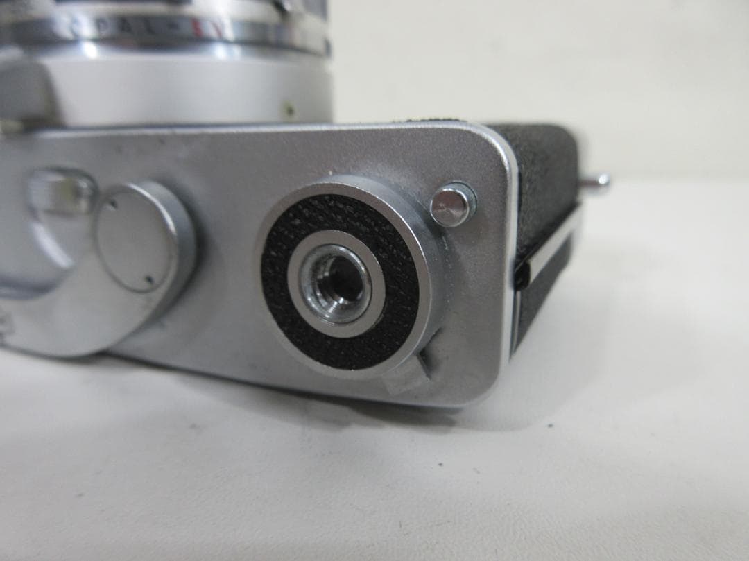 0116X【ジャンク】Canonフィルムカメラ Canonet ケース付き