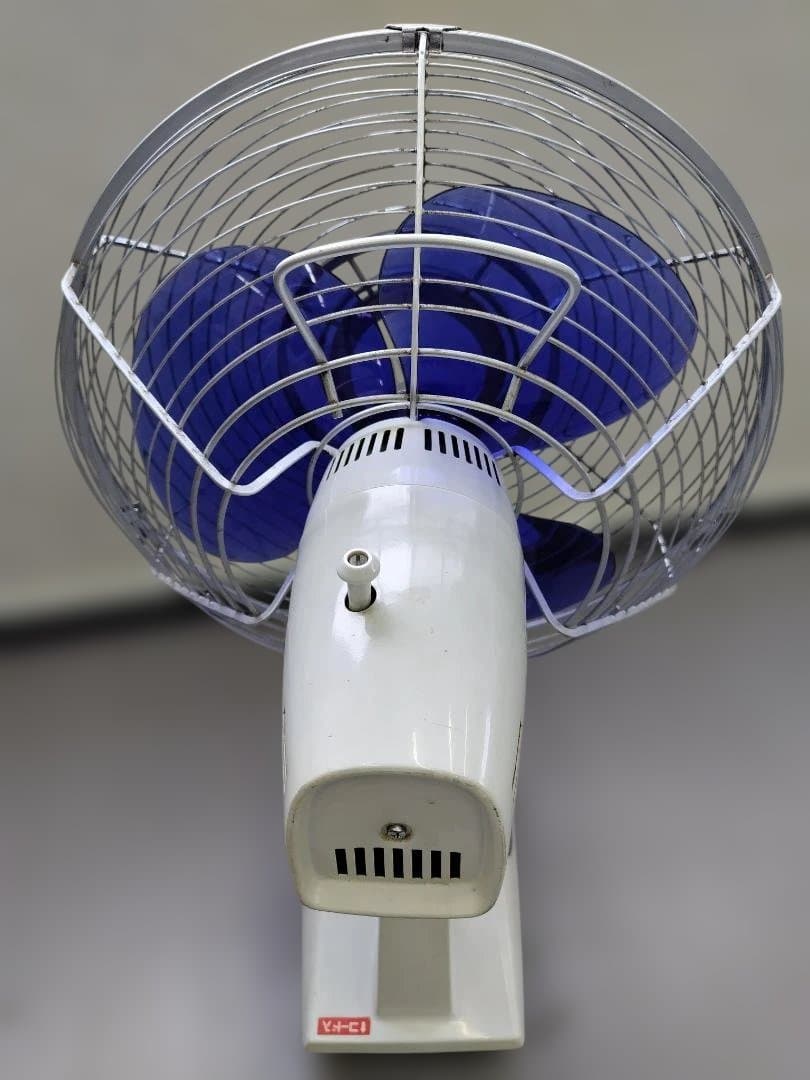 【昭和レトロ】三菱電機 卓上扇 D30-H6型 ブルー 動作品
