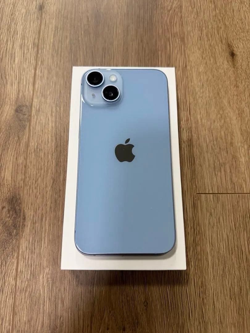 【SIMフリー】iPhone14 ブルー 512GB