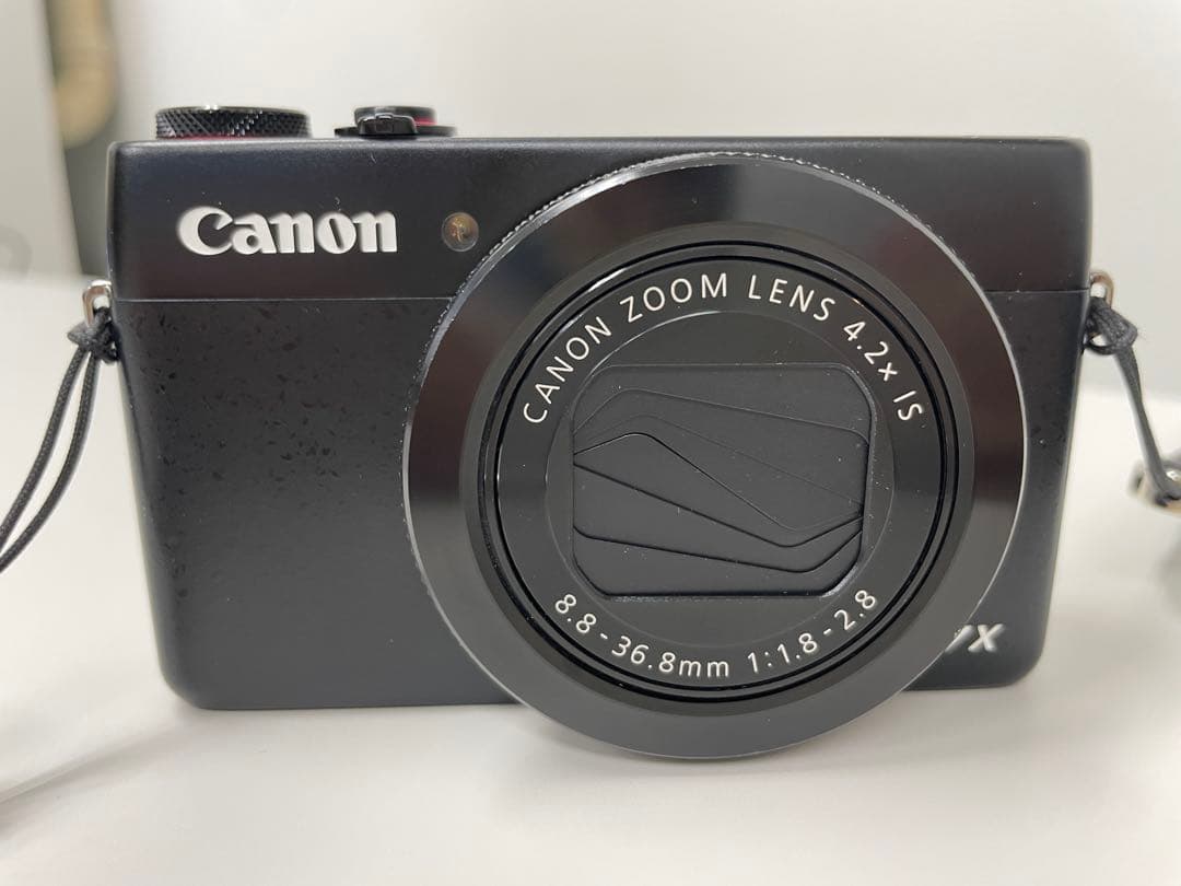 Canon G7X デジタルカメラ 本体、バッテリー、充電器、ストラップ