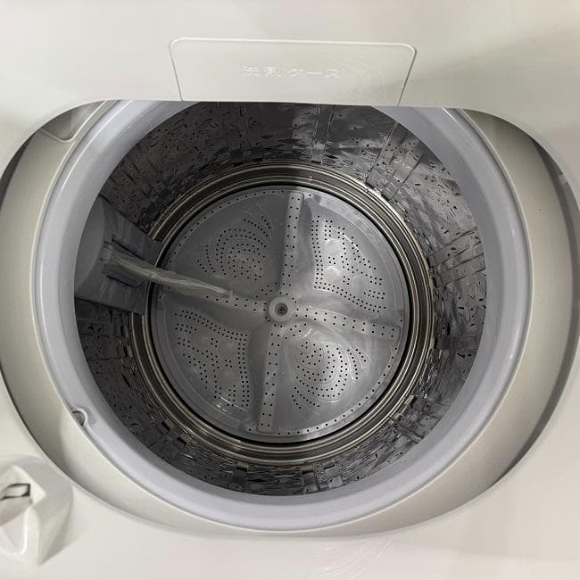 地域限定送料無料　美品【 SHARP 】シャープ 全自動洗濯機 ES-KSV9H