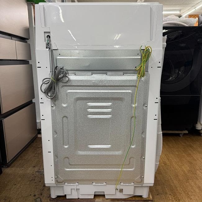 地域限定送料無料　美品【 SHARP 】シャープ 全自動洗濯機 ES-KSV9H