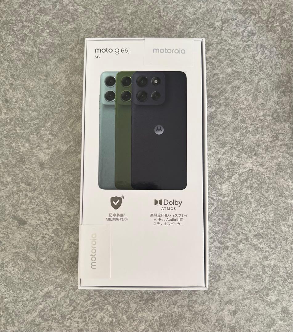 【新品未使用】moto g66j 5G/128G