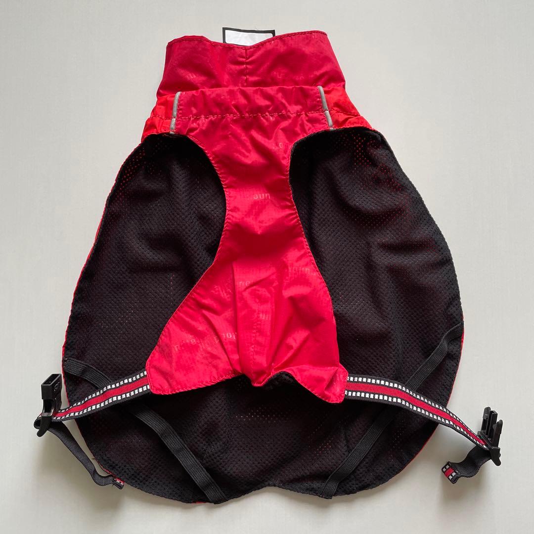 Huerta 小型犬用レインコート レッド