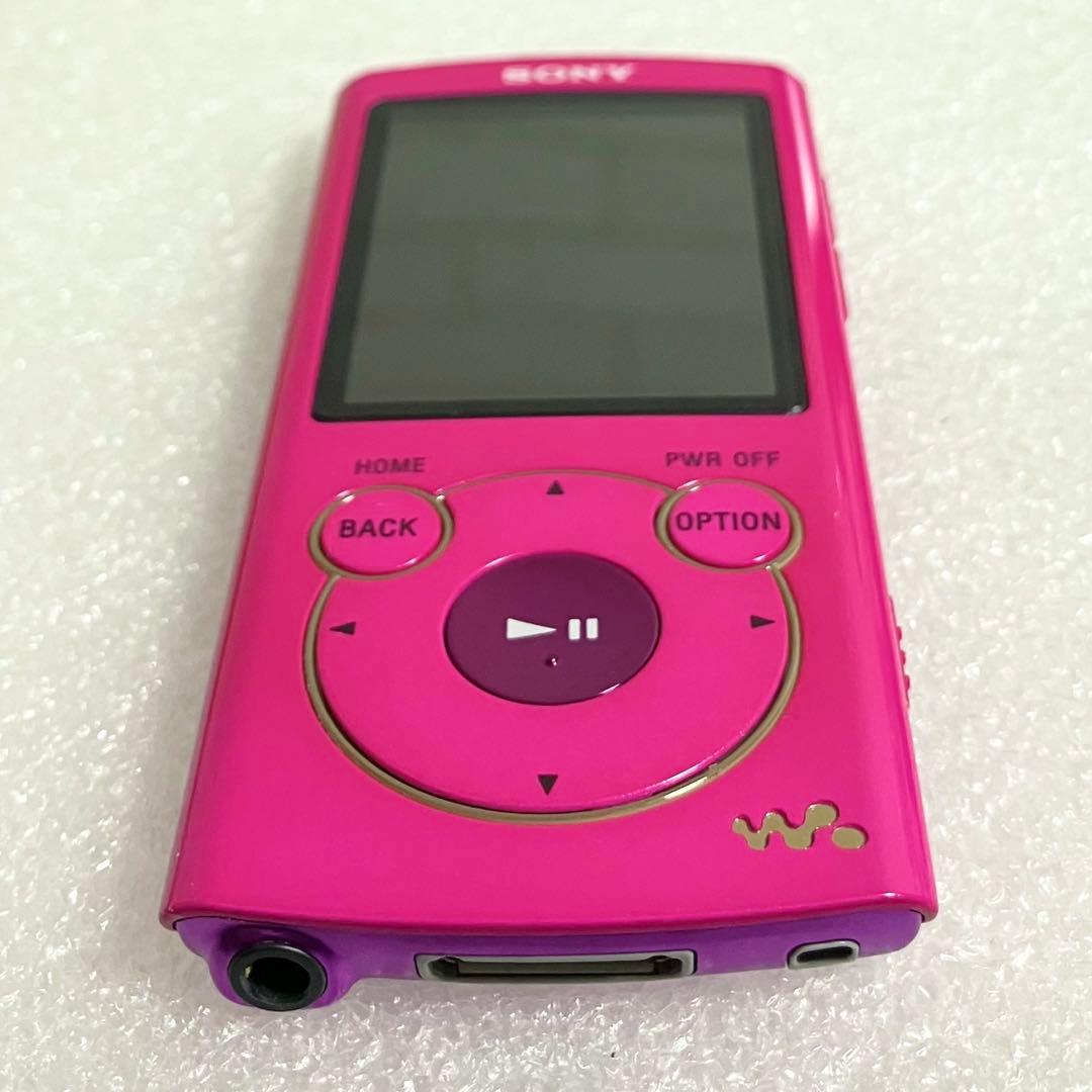 【極美品】SONY ウォークマン　NW-S764 8GB ピンク