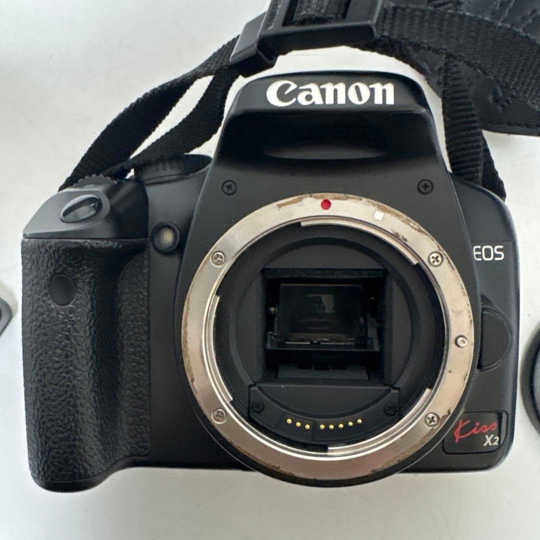 フ*ー様 Canon EOS Kiss X2 デジタル一眼レフ レンズ2点 充電