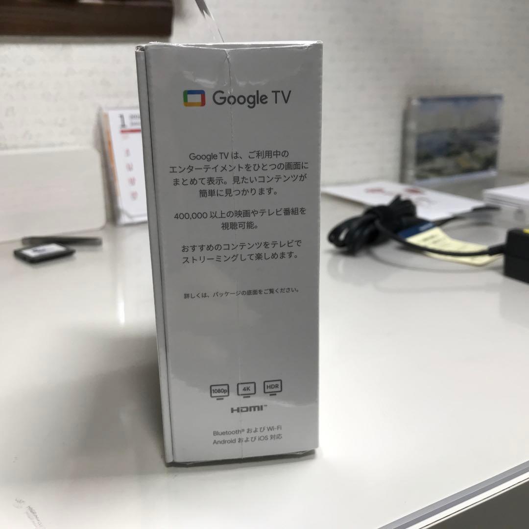 Google Chromecast with Google TV 新品未開封