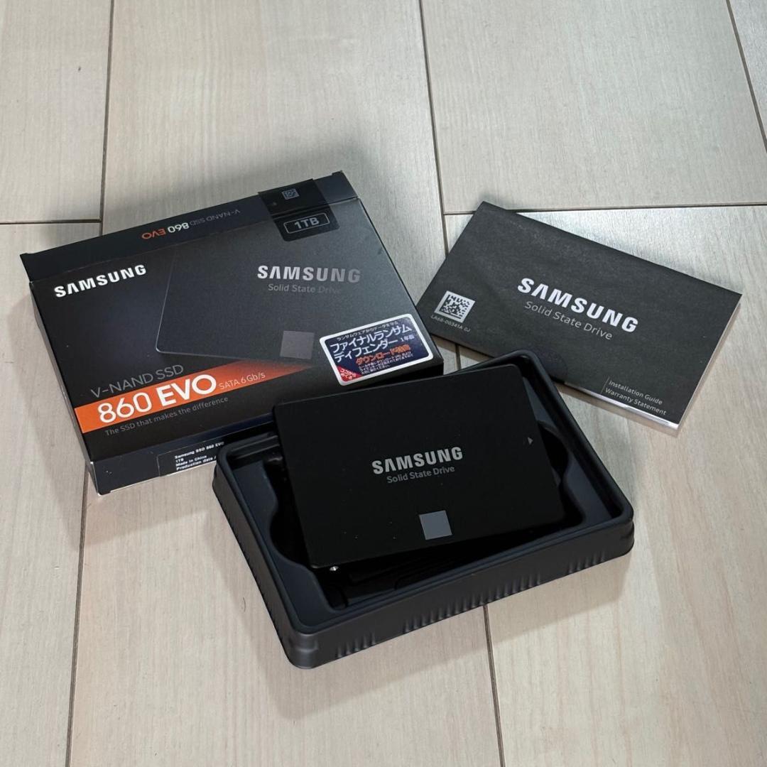 正規品 99%健康度Samsung 860 EVO SSD 1TB
