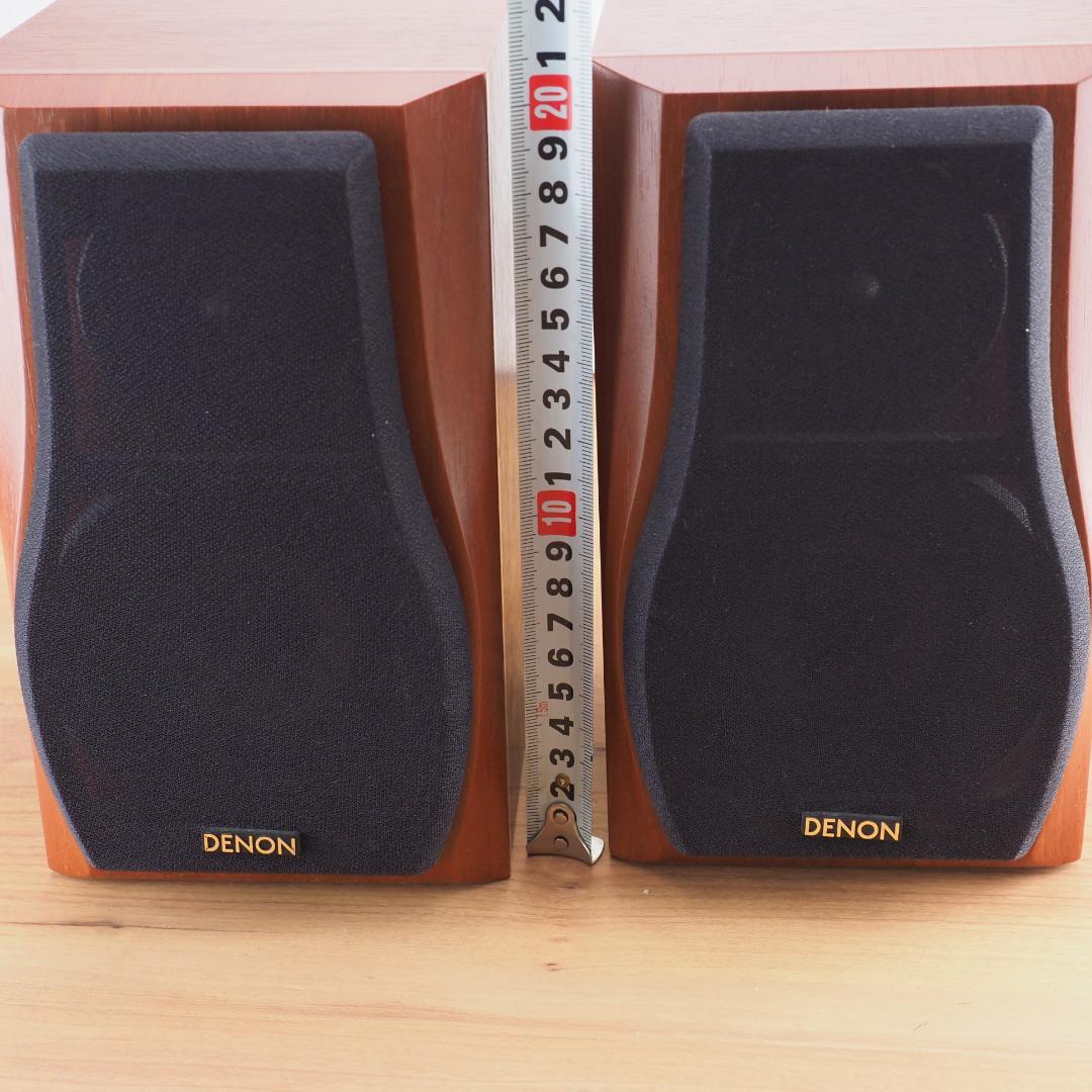DENON SC-A33　P.P.D.D.方式小型スピーカー　美品