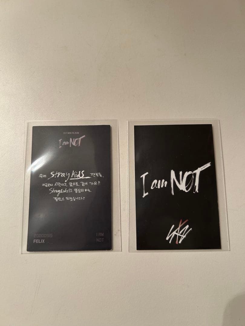 Strayk Kids Felix フィリックス ピリ トレカ IamNOT