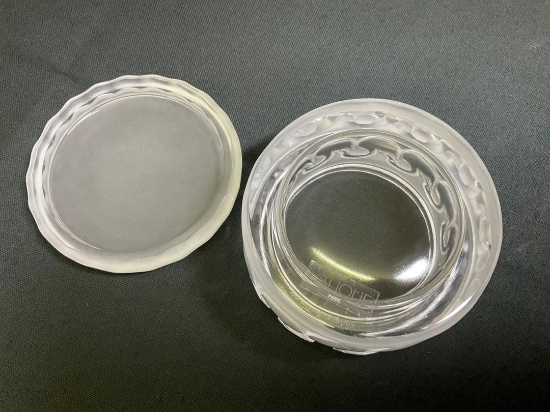 LALIQUE CANARD パウダーボックス 美品 ルネラリック