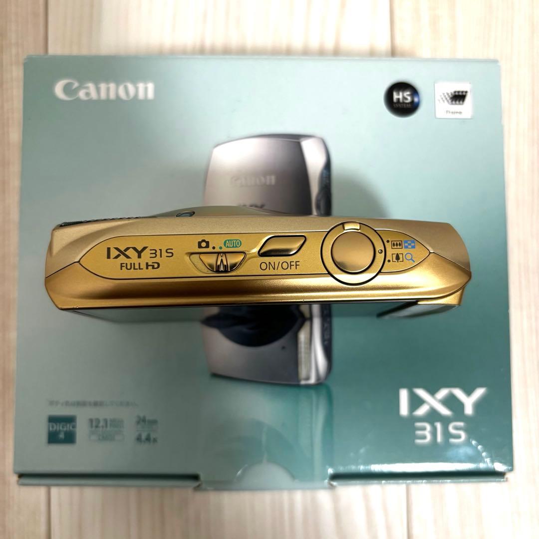 【美品】Canon IXY 31S ゴールド 付属品完備