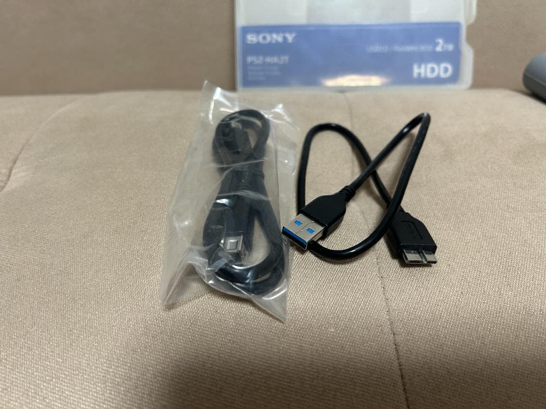 SONY PSZ-HA2T 2TB 外付けHDD 外付けハードディスク