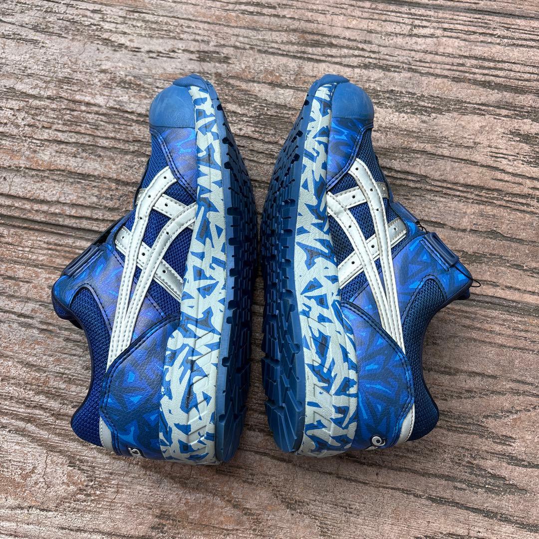 asics BOAシステム安全靴 青