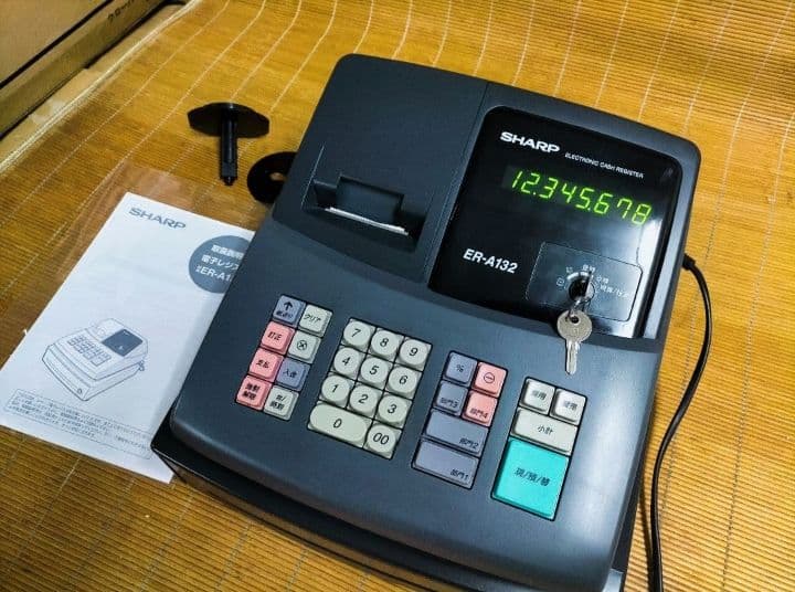 シャープレジスター　ER-A132　簡単便利特殊　送料込　002777