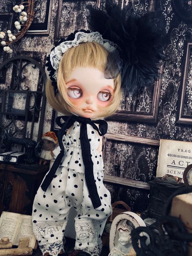 カスタム アイシードール マッシュルームボブヘアー アウトフィット付属