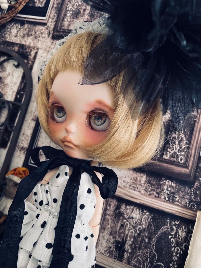 カスタム アイシードール マッシュルームボブヘアー アウトフィット付属