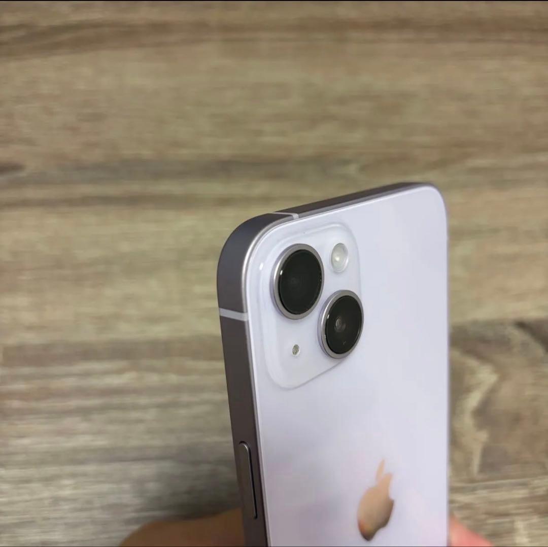iPhone14 Plus パープル 128G 充電器&画面フィルム付き