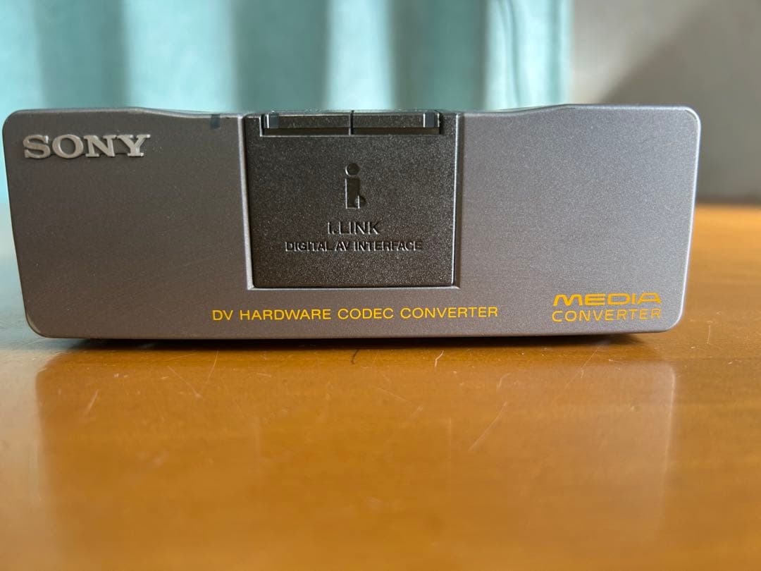 【通電⚪︎・現状品】SONY メディアコンバータ（AC-MZ60）DV入力端子付