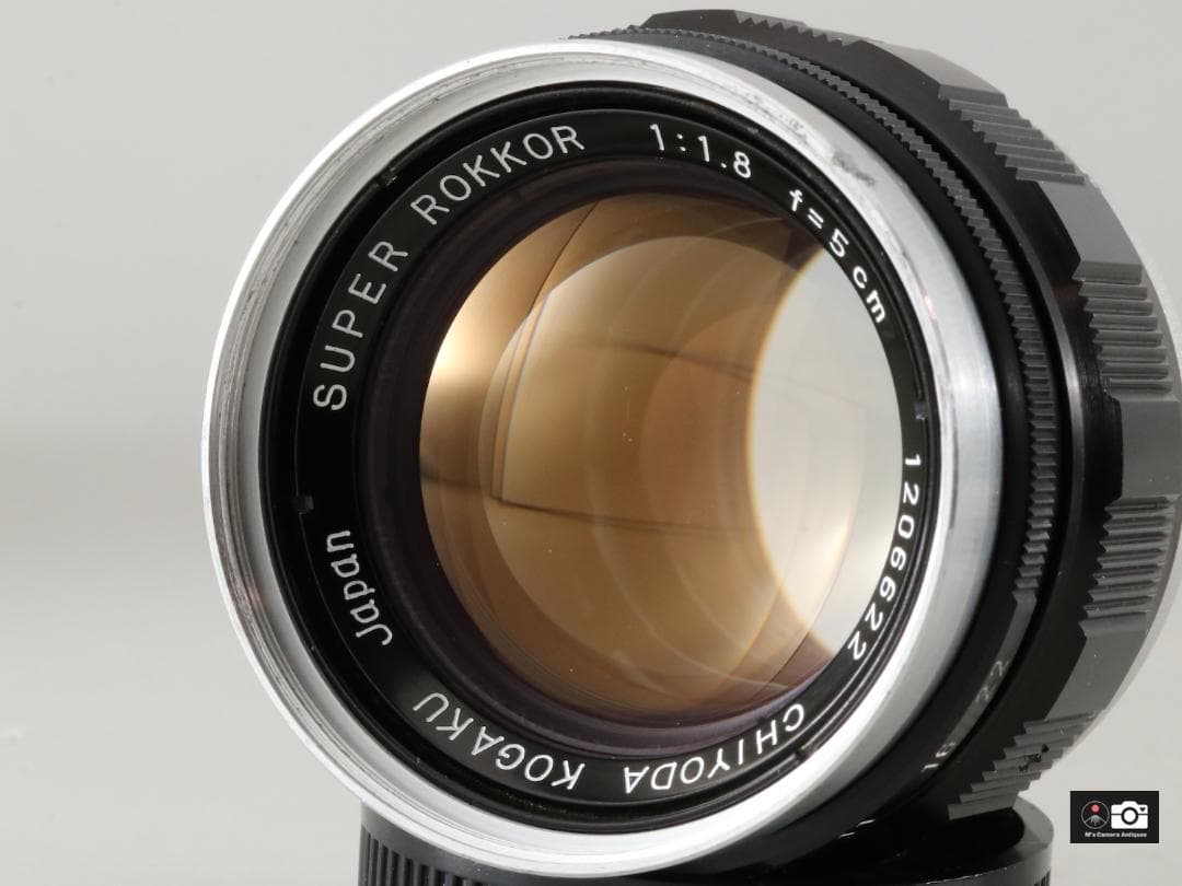 SUPER ROKKOR 5cm F1.8ライカＬ３９整備済２