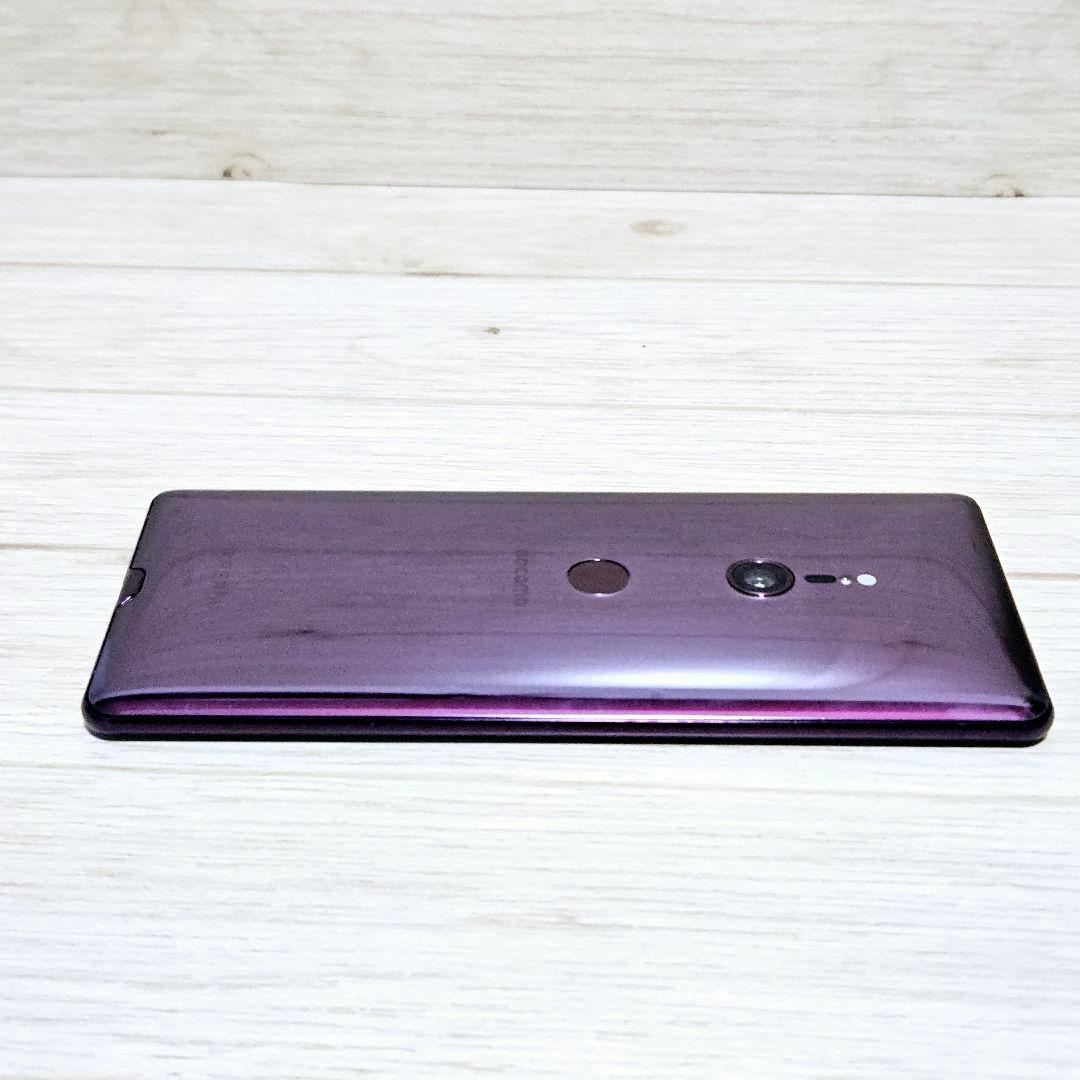 極美品 動作品 SIMフリー Xperia XZ3 SO-01L ボルドーレッド