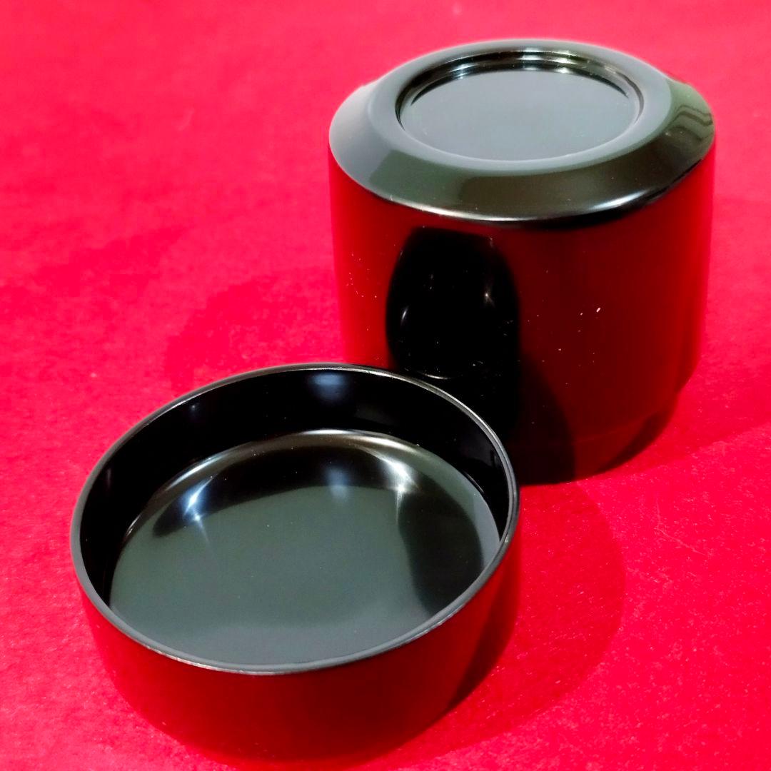 【茶道具】京焼 宮地英香造 刷毛目 大根蕪茶碗と棗のセット