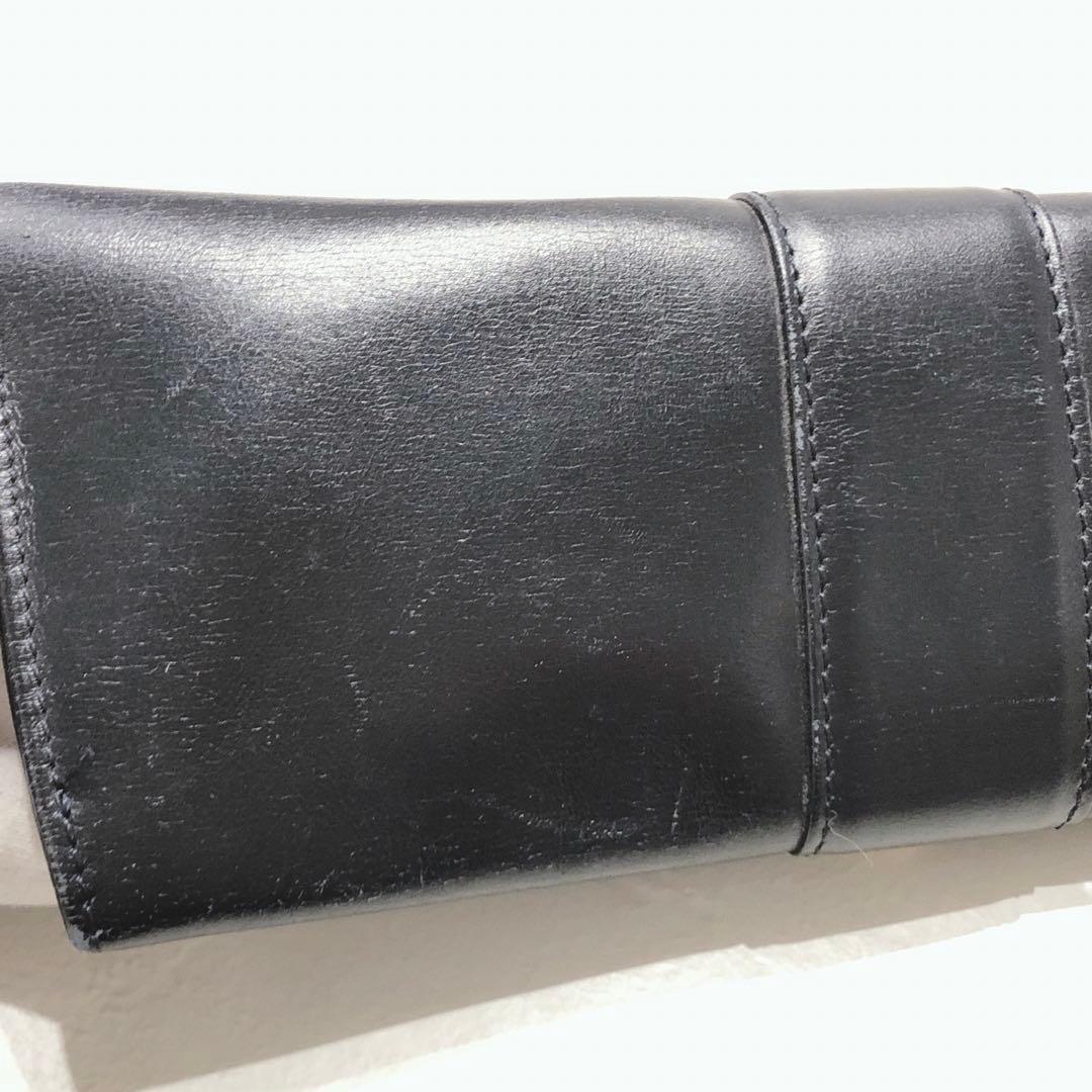 ☆Cartier☆ カルティエ メガネケース ネイビー レザー サファイアライン