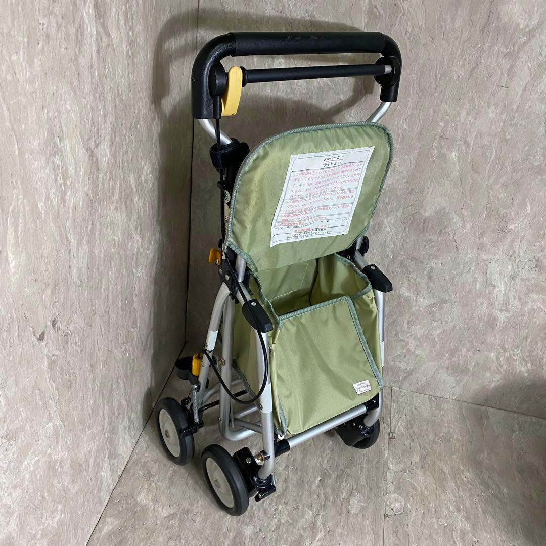 シルバーカー 象印ベビー ライトミニ 手押し車 介護用品 歩行補助 折り畳み
