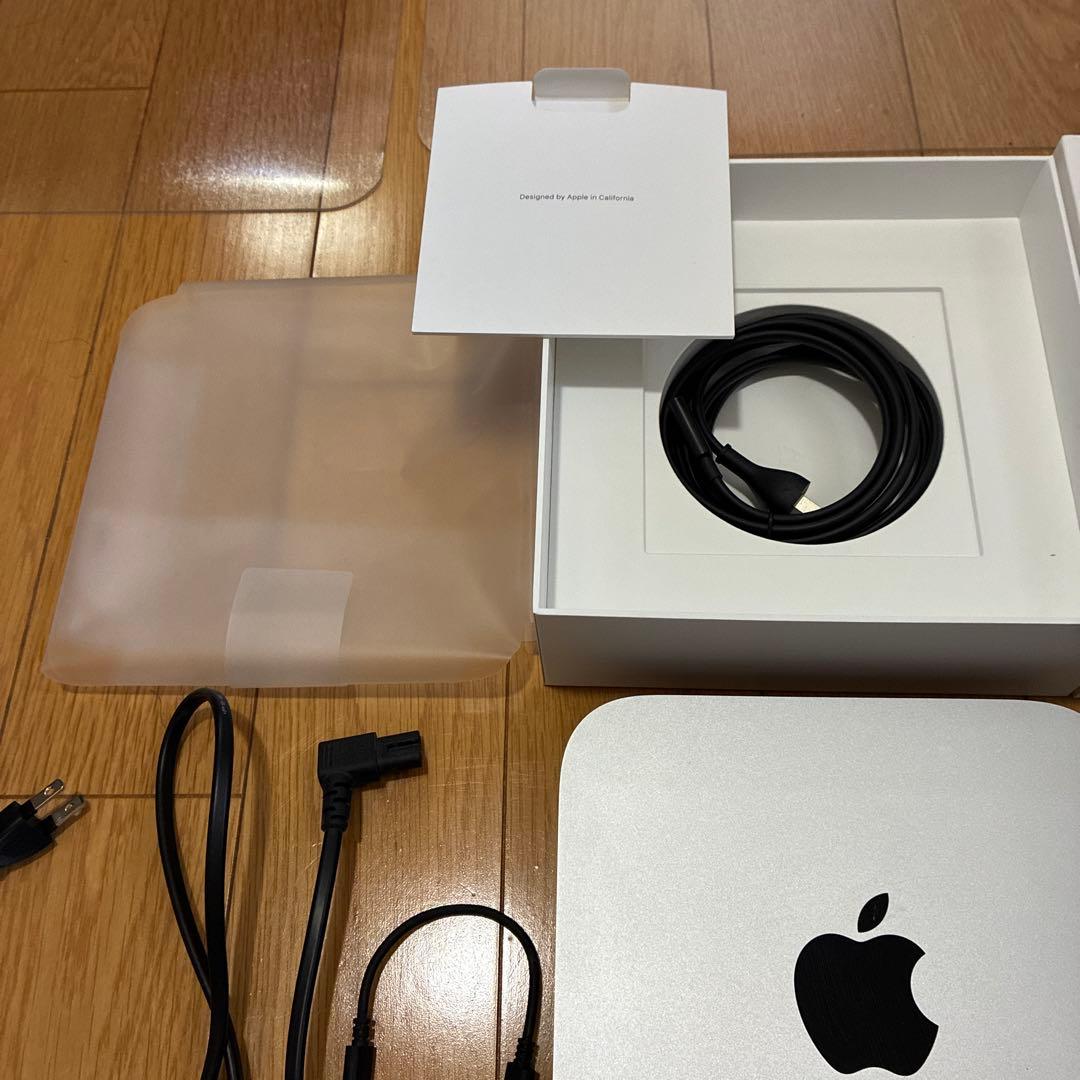 Apple Mac mini シルバー 本体とキーボード ドック ケーブルセット