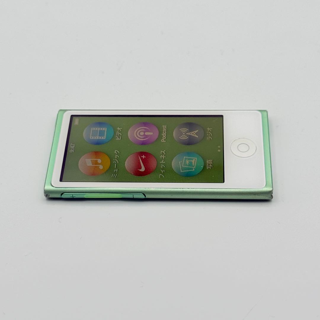 Apple iPod nano 第7世代 16GB グリーン MD478J