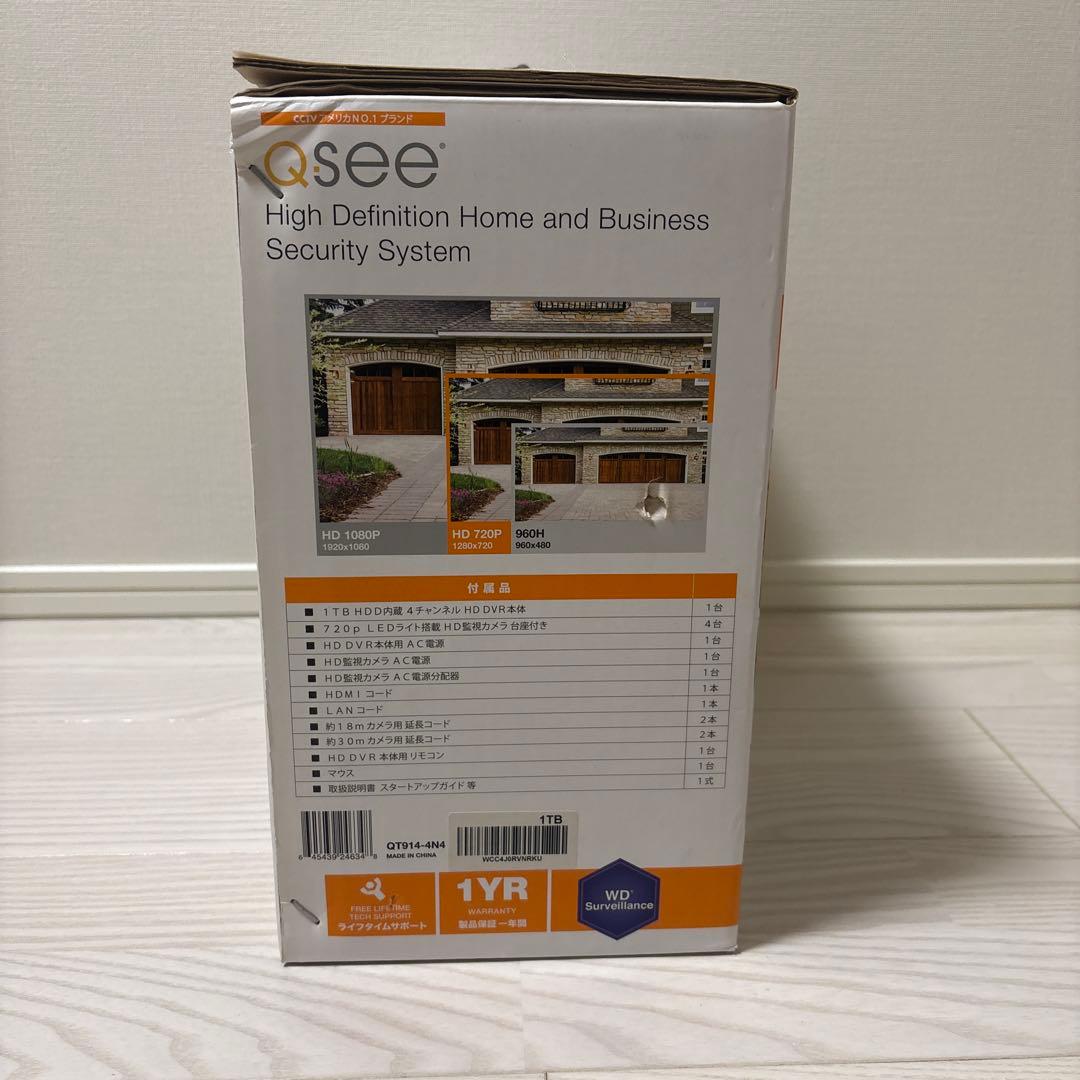 Q-SEE　ホームセキュリティ　QT914-4N4