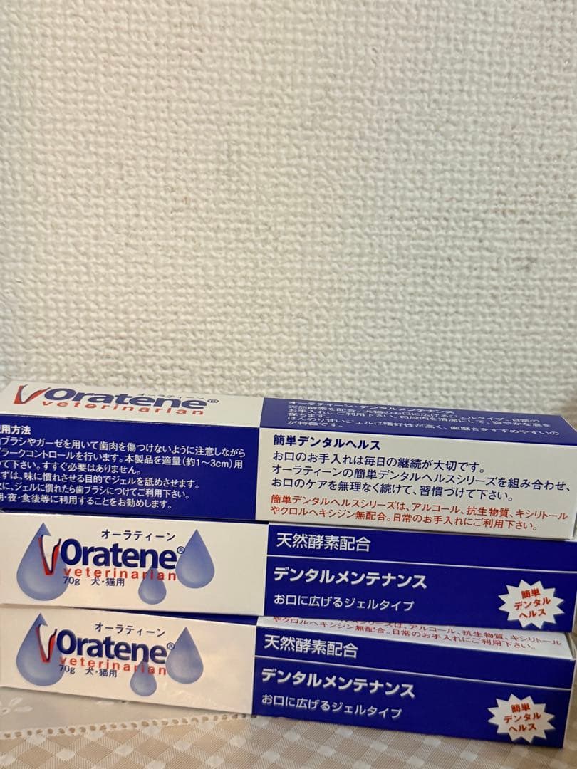Oratene デンタルメンテナンス 70g 6本セット