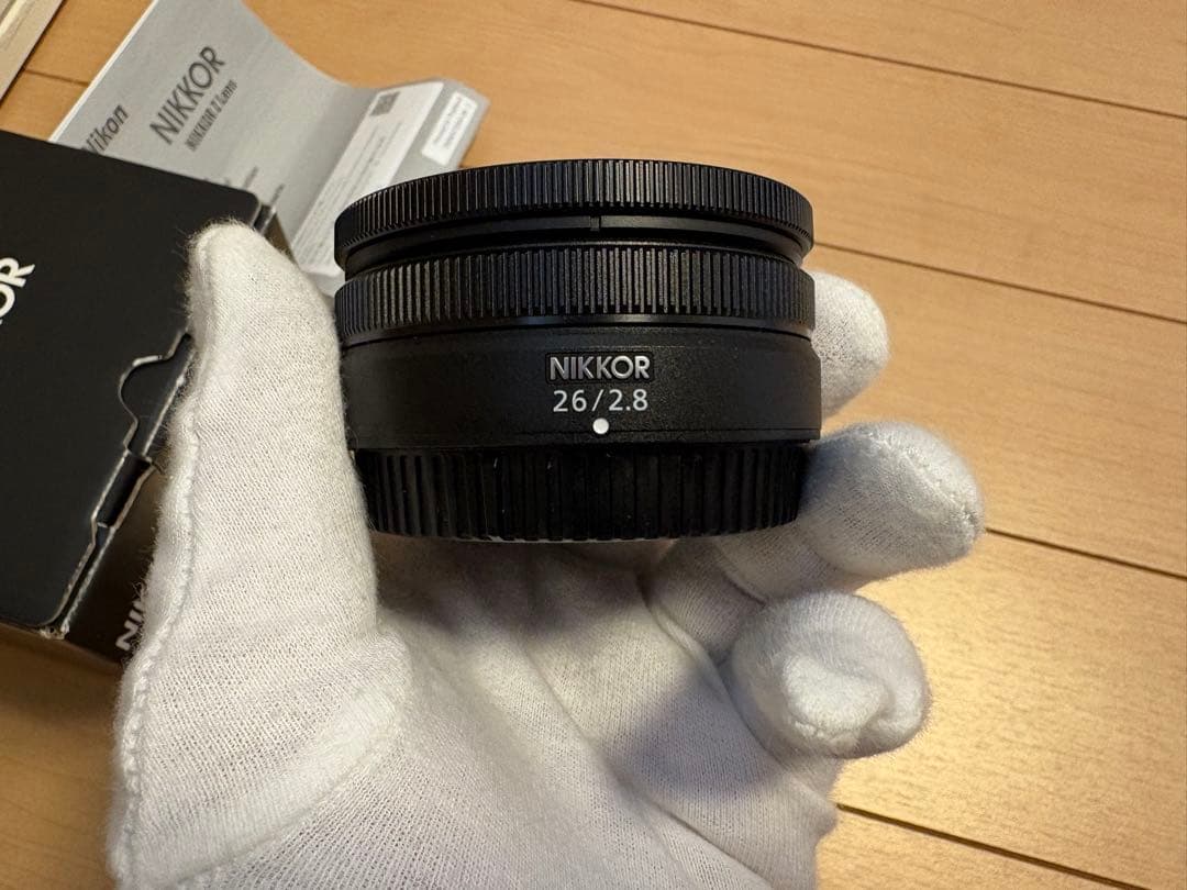 【美品】NIKON NIKKOR Z26mm f2.8 単焦点パンケーキレンズ