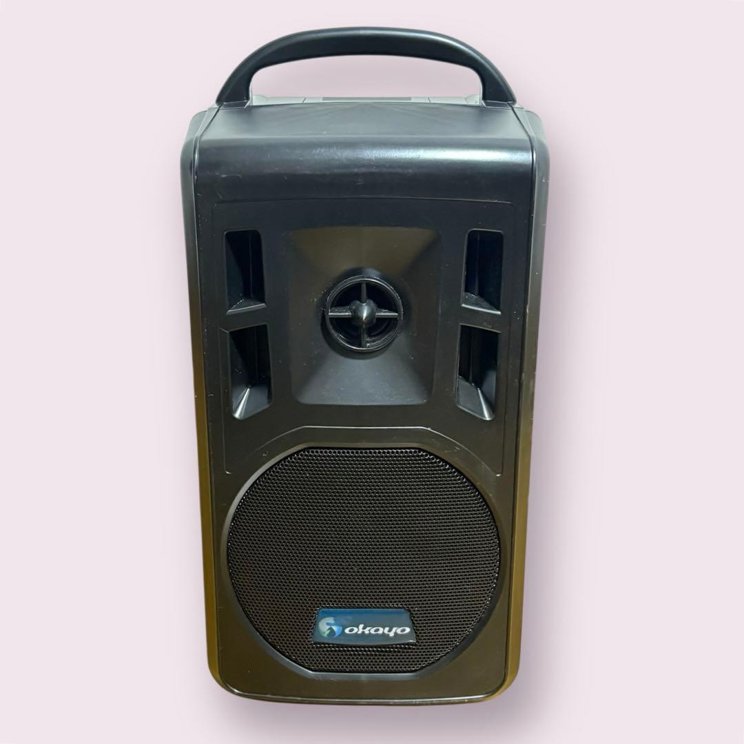 OKAYO ワイヤレス コンパクトスピーカー マイク GPA-680DU