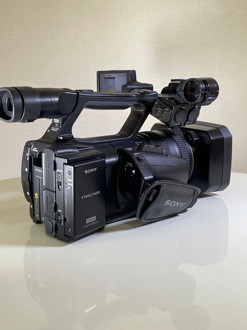 【美品通電時間少】HXR-NX5J+FMU128 ベストセラー機12年製