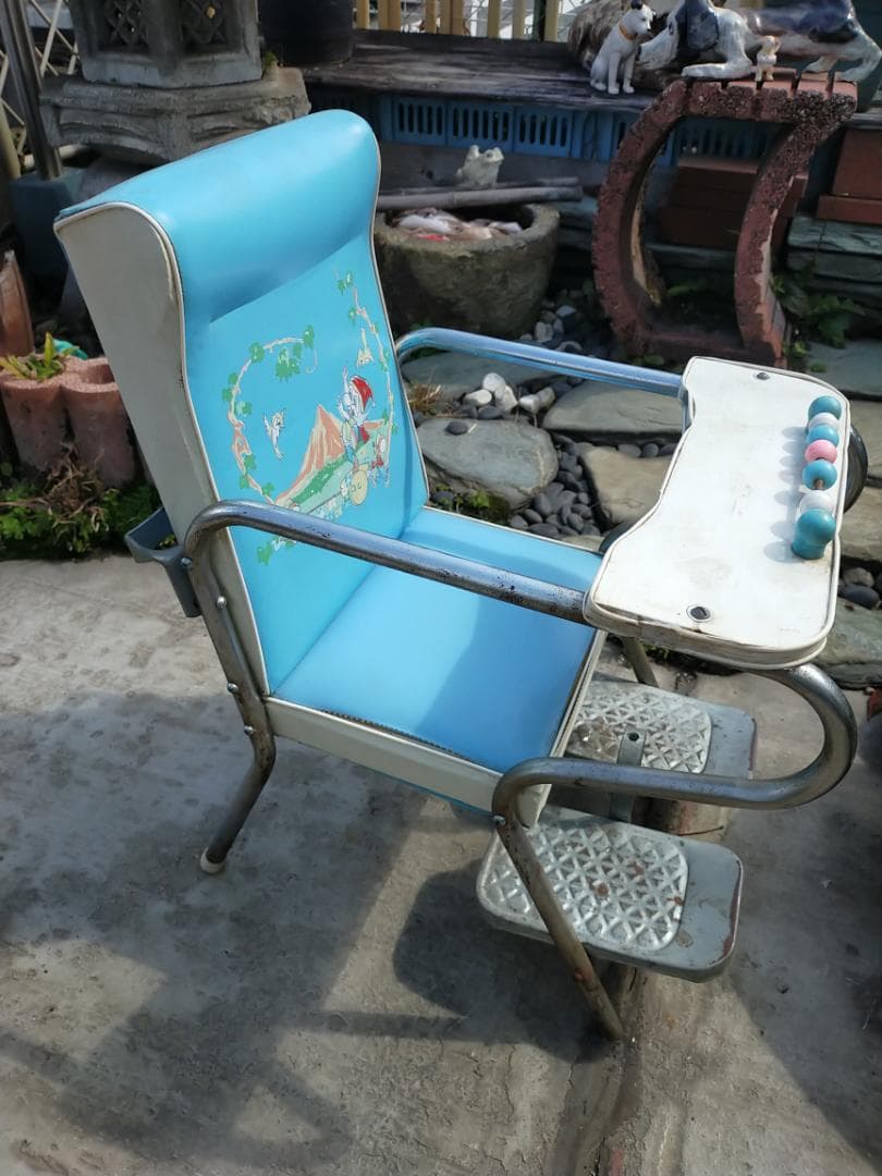【蔵出し】昭和32年頃☆玩具☆子供用椅子☆キッズチェア☆昭和時代古道具