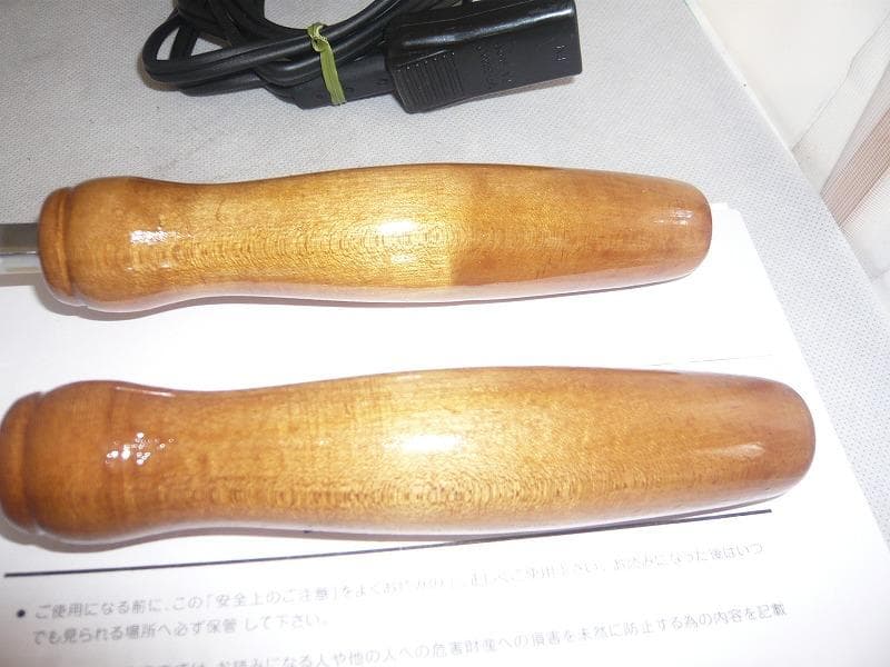 美品　タキイ和裁電化鏝　和裁コテ　和裁こて　タキイ製　鏝２本付