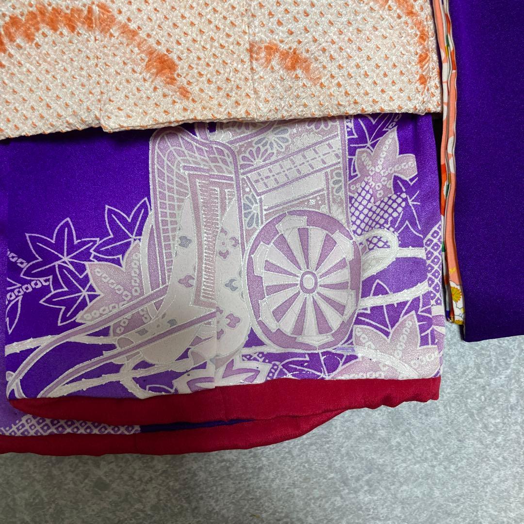 12号市松人形着物と被布セット難あり