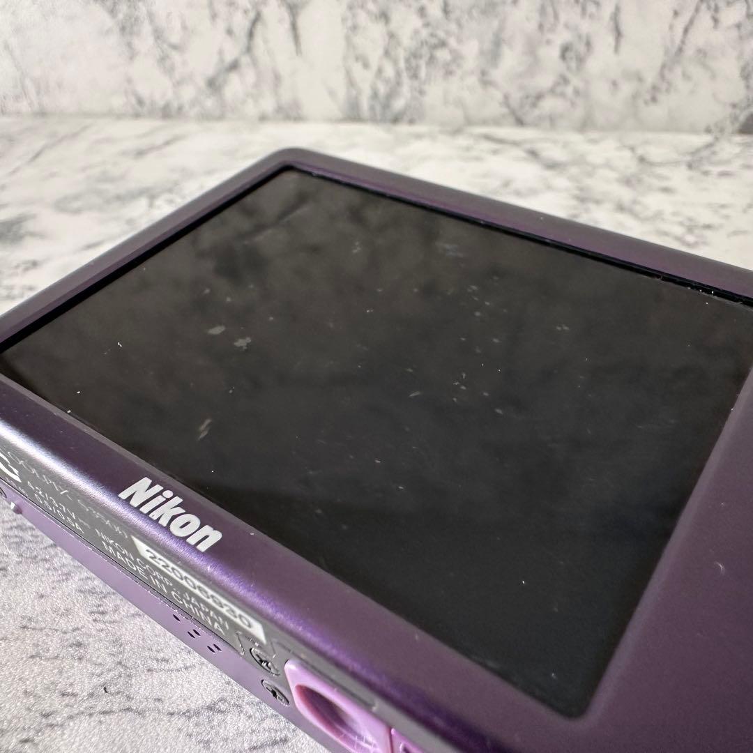 Nikon ニコン クールピクス S3500 デジカメ コンデジ パープル