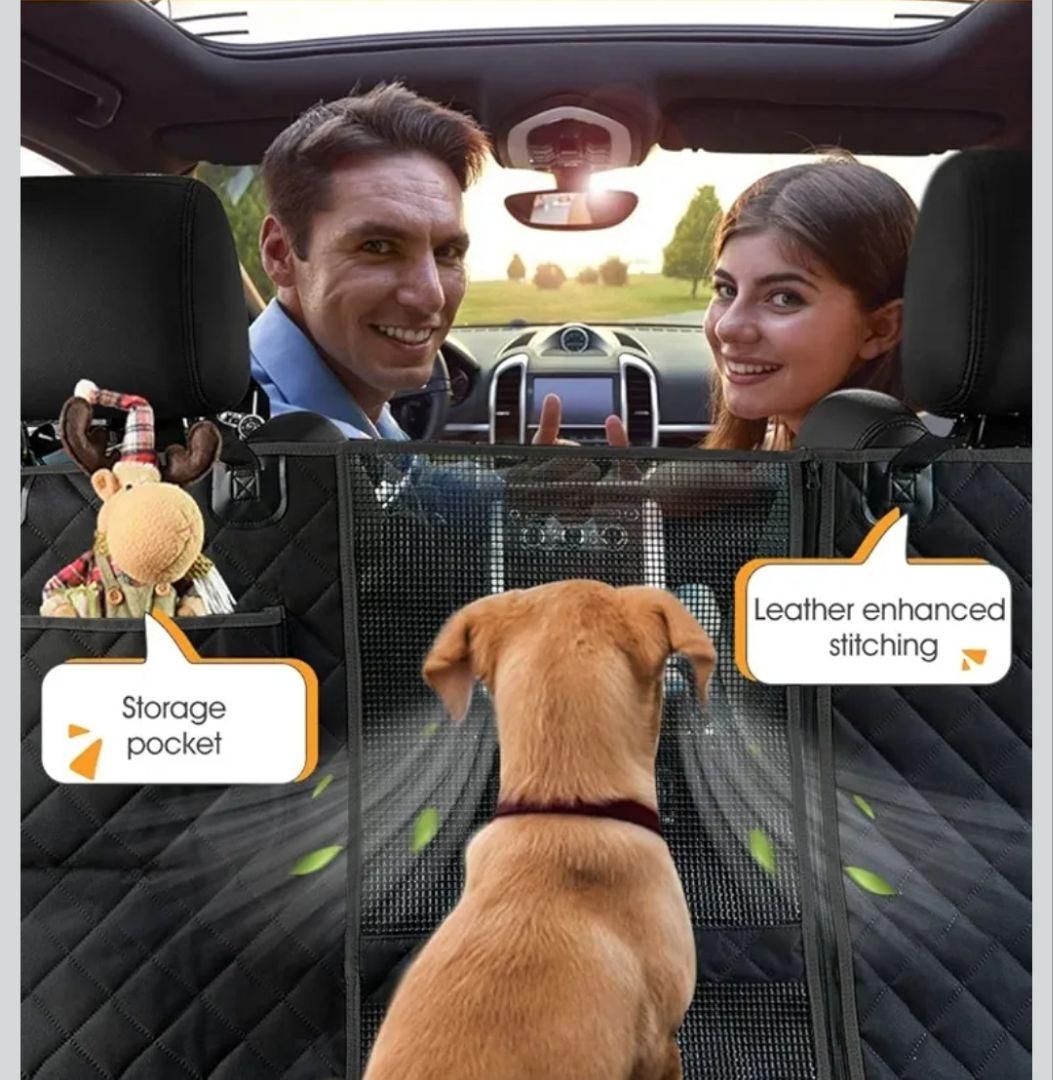nzonpet 犬用カーシートカバー ブラック 100%防水