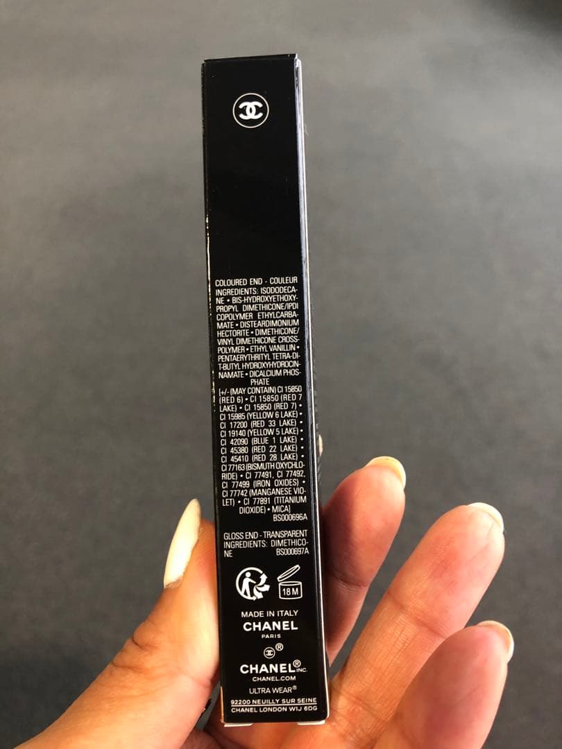 口紅 CHANEL LE ROUGE DUO ULTRA TENE 186