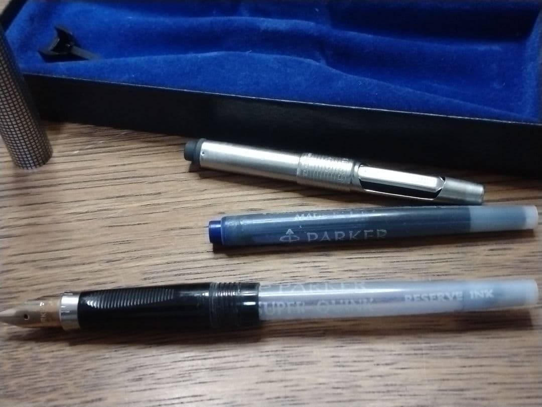 parker パーカー 75 シズレ フラットトップ 万年筆　14K