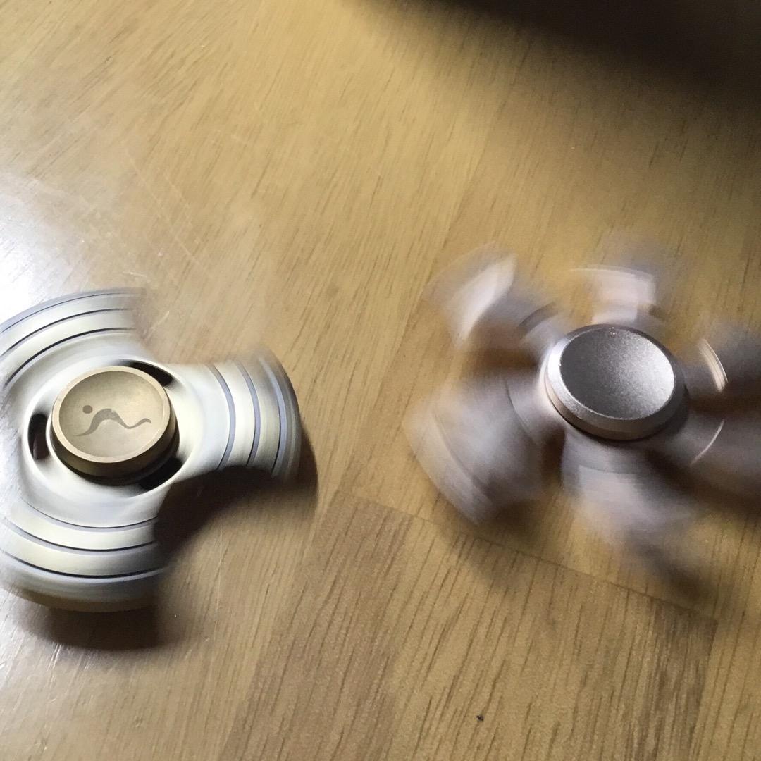 改造ハンドスピナー2つ