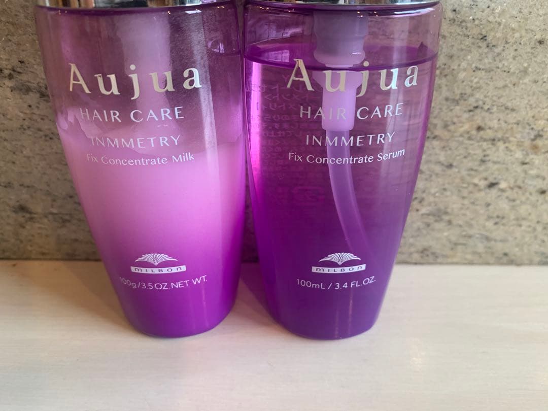 Aujua ヘアケア ミルク セラム セット