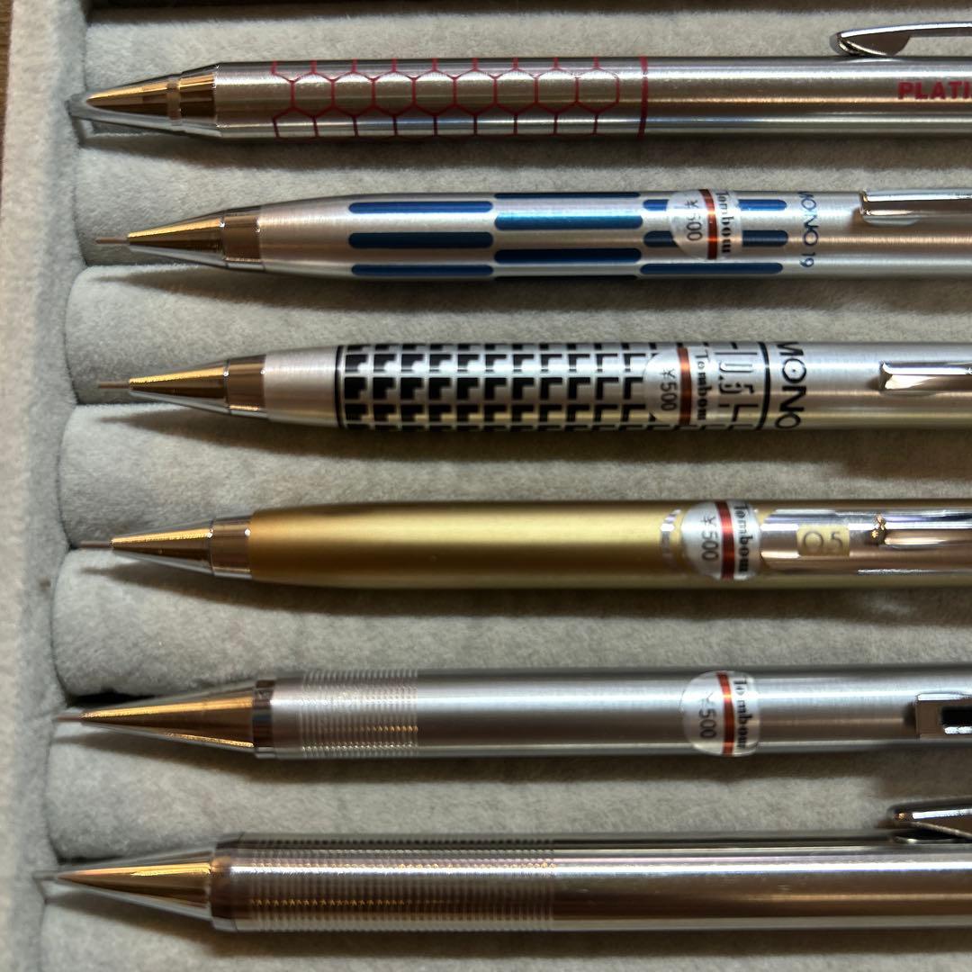 PLATINUM TOMBO ぺんてる　廃盤シャーペンとボールペンまとめ売り