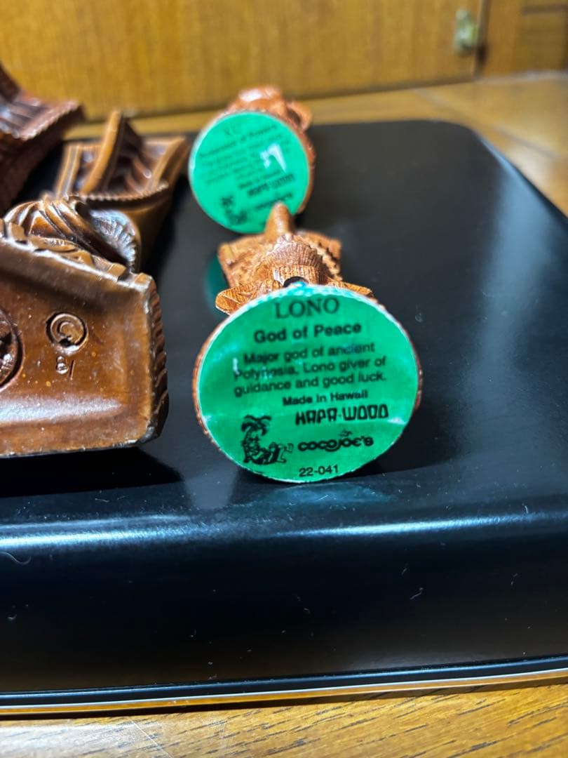 Coco Joe’s ハワイアン置物 6点セット TIKIヴィンテージ