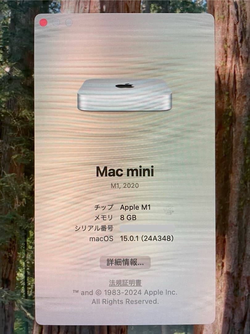★美品★ apple M1 Mac mini 8GB/512GB
